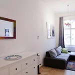 Prague Center Apartment With Fireplace